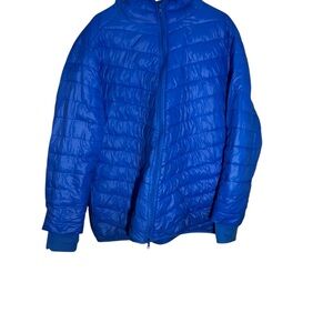Vibrant Blue Puffer Jacket